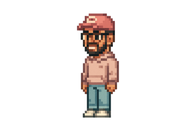 Pixel character